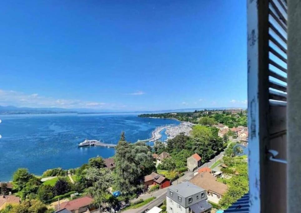 Appartement Avec Vue 180 Sur Le Lac Leman Τονόν-λε-Μπαιν Εξωτερικό φωτογραφία